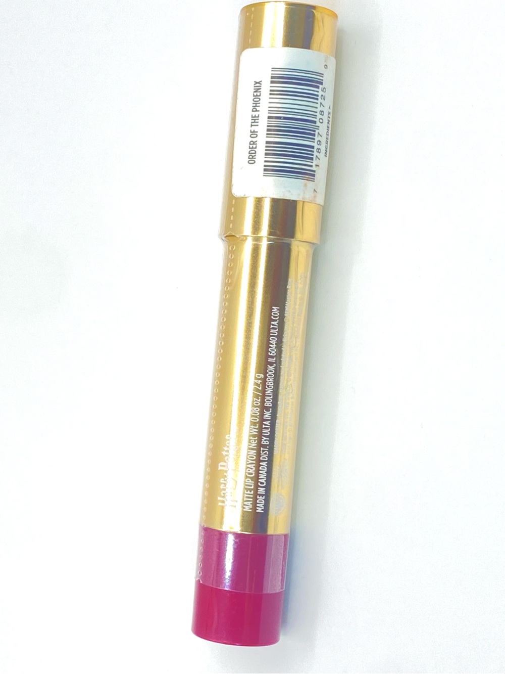 Ulta Beauty x Harry Potter Order Of The Phoenix Matte Lip Crayon Lipstick New LE - Picture 2 of 6